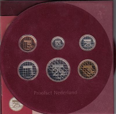 Beschrijving: 8,90 Gulden ORIGIN.SET(6) THEMA 25 CENT